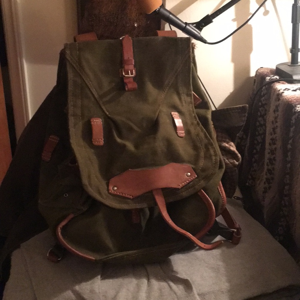 Vintage Swedish Military Rucksack